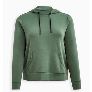 NWT TORRID ACTIVE HOODIE - CUPRO GREEN